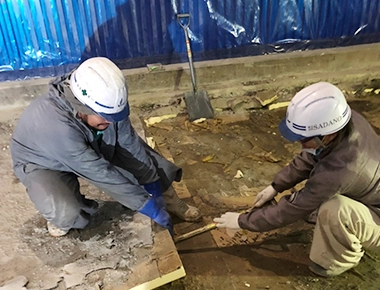 現場作業