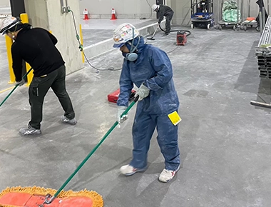 整頓と確認・撤収作業